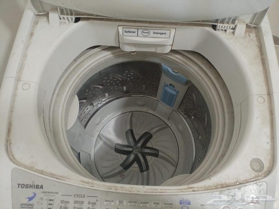 غسالة كهربائية نوع TOSHIBA نظيفة ماتعاني من اي مشاكل السعر س64232835776259112