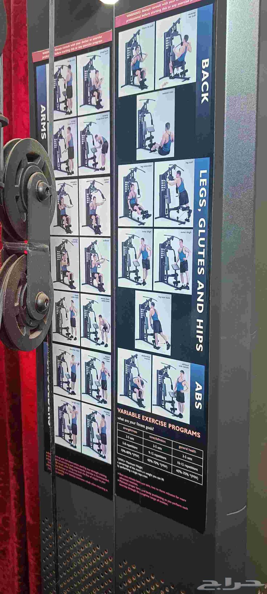 Home gym equipment. Multi-function exercise machine for use64238697678979112