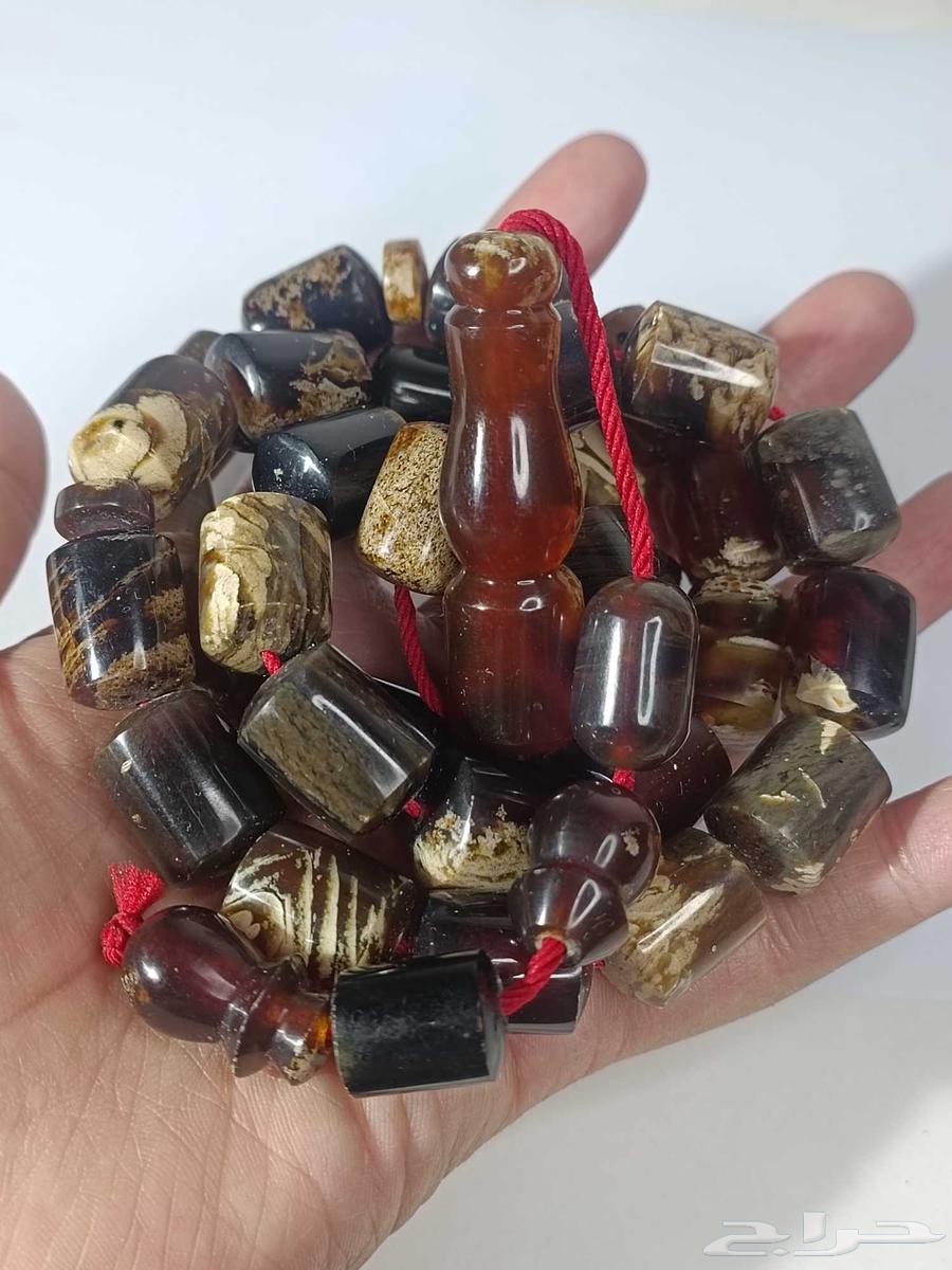 سبحة متحفية راهية كهرمان سومطري شجري64253913394562113