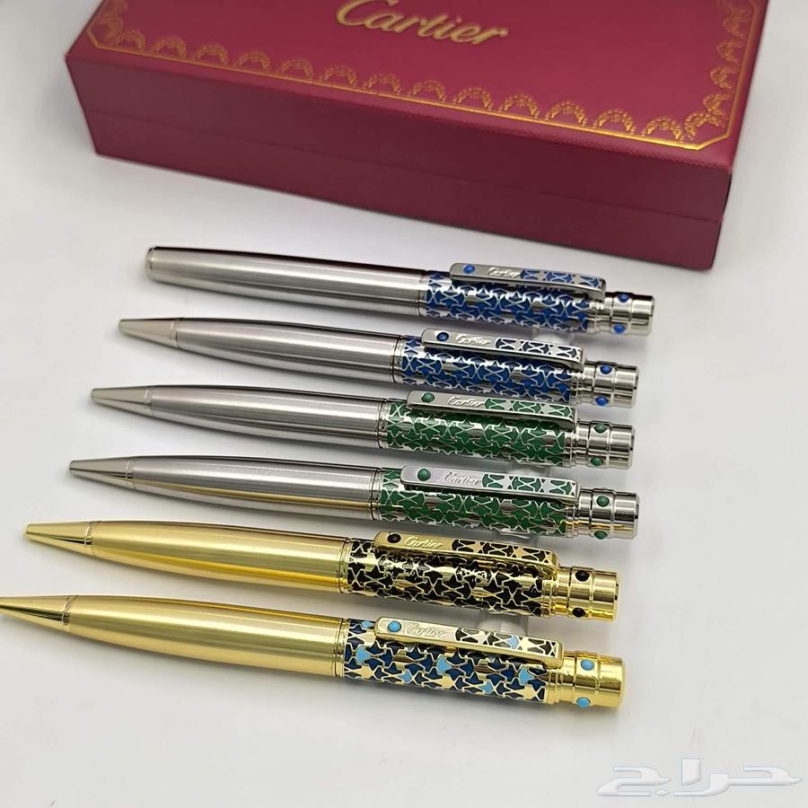 جديدنا اقلام ماركه كارتير مع الملحقات السعر 120 ريال64245110288259111