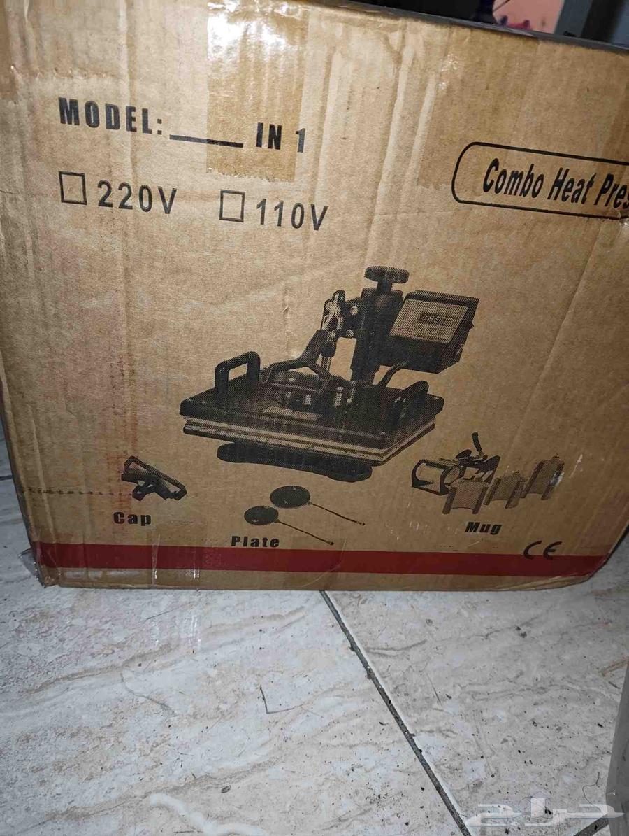 مكبس حراري 15في1 جديد في كرتونه64254598178433111