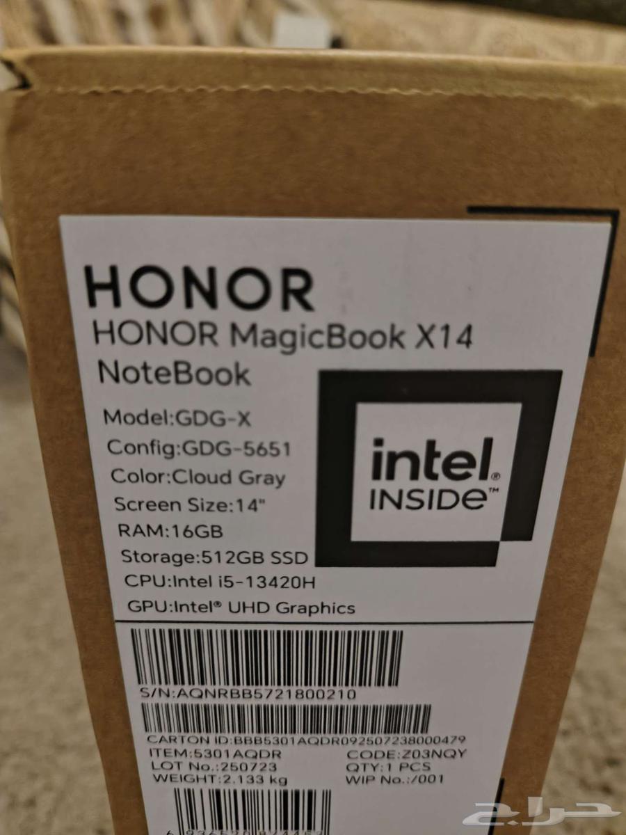 لابتوب HONOR Magic book X1464241577950595111