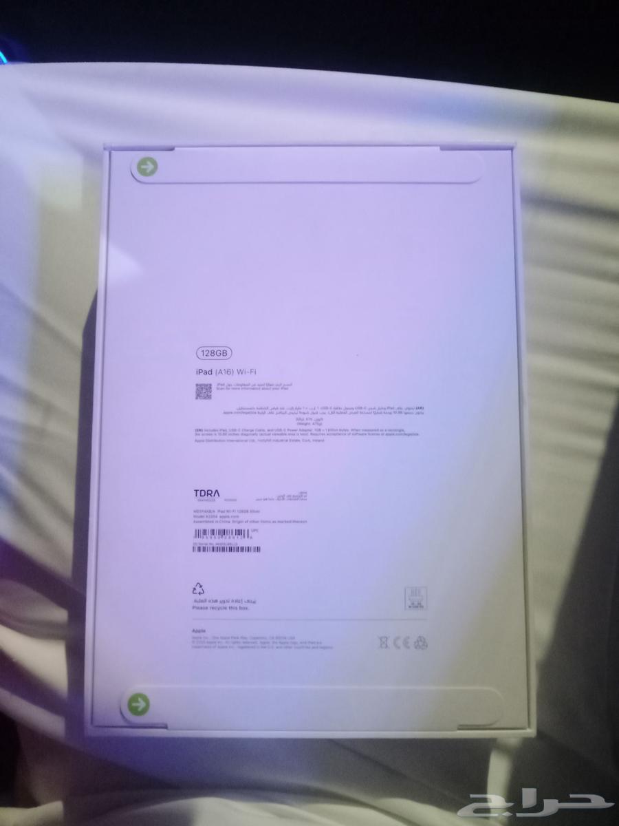 ايباد 16a جديد ذاكرة 12864232010574849111