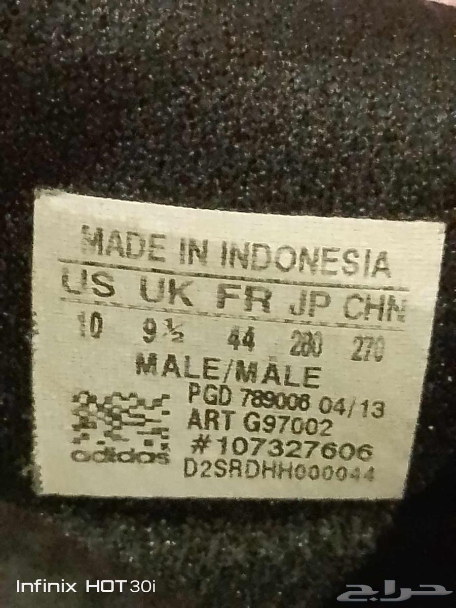 جزمة رياظية من اديداس مستعمل خفيف مره واحده64251242547586112