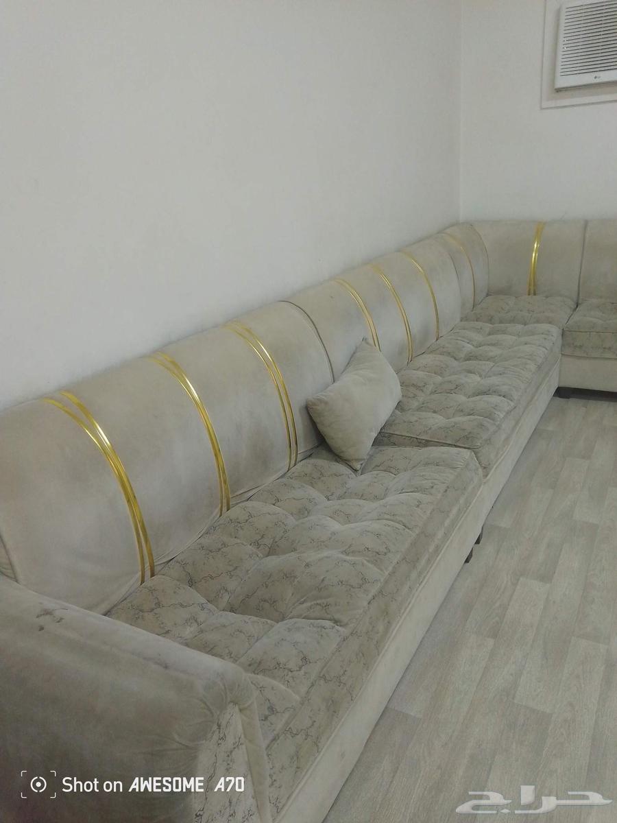 كنب مستعمل للبيع مع استارة64246813671427110