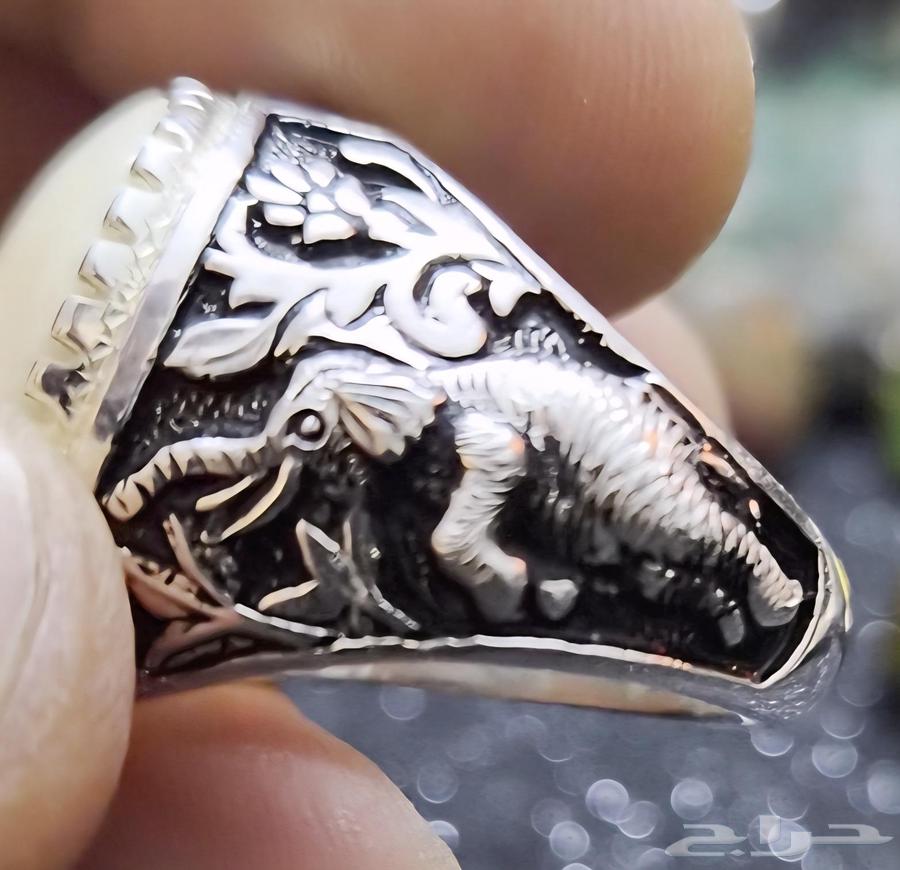 خاتم عاج فيل صياغة شريف64246299508610112