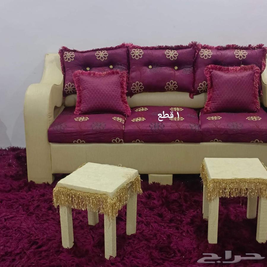 Sofa with tables and carpet for sale.64240726243841112