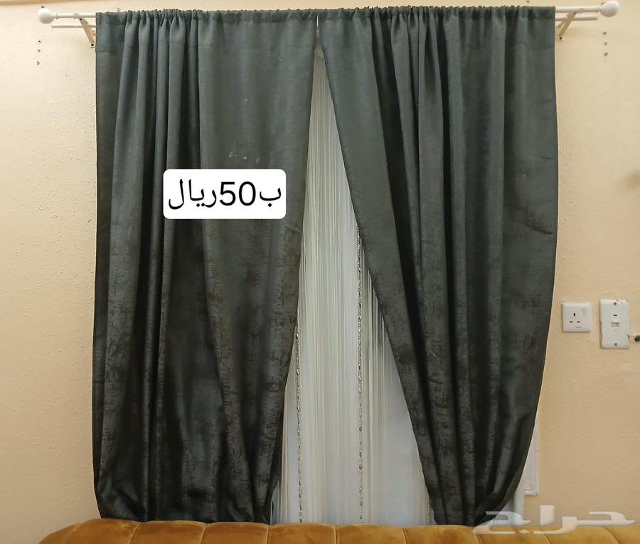 2ستارة ودولاب ملابس و سرير للبيع في المدينة المنورة64236087635586111