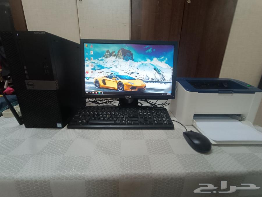 كمبيوتر مكتبي i5 مع طابعه ليزر64234121321090114