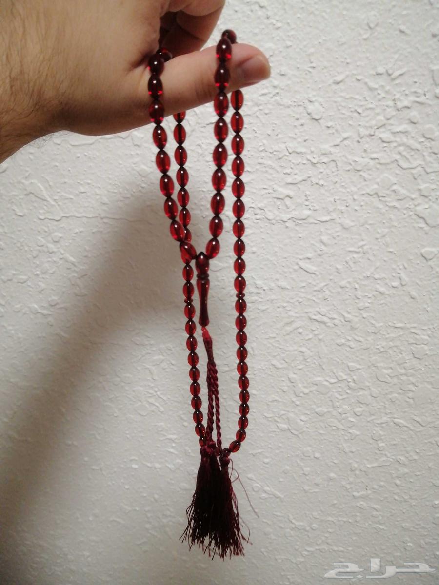 Amber rosary, clear oud color (new).64243183182339112