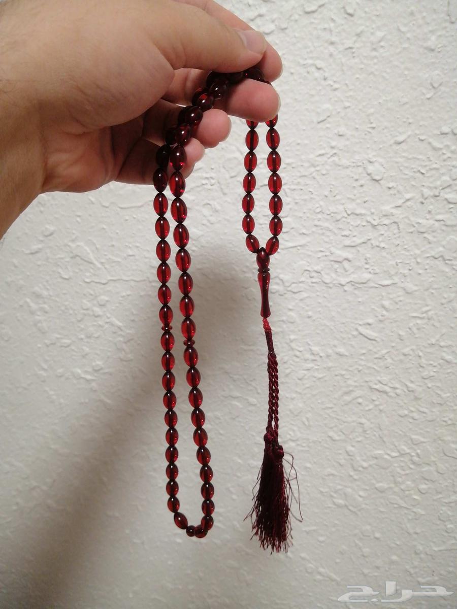 Amber rosary, clear oud color (new).64243183182339110