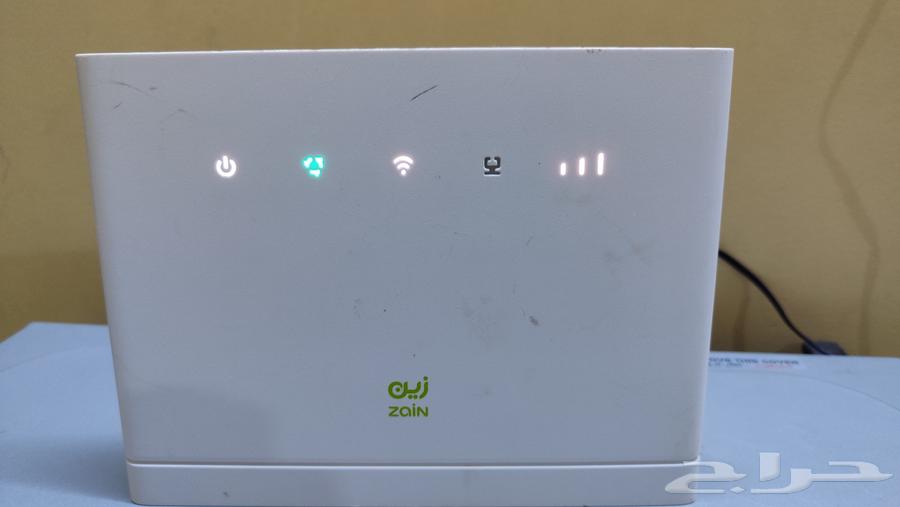 Huawei 4G router with Zain brand64233776721281110