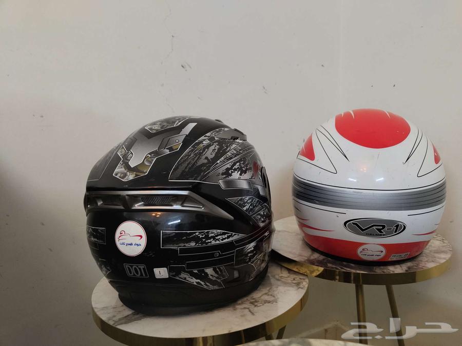 خوذة دباب مقاس S و L خوذتين من جواد للمحركات ب100.64253000470018111