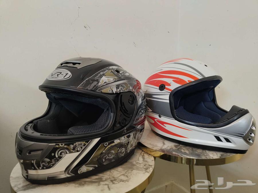 خوذة دباب مقاس S و L خوذتين من جواد للمحركات ب100.64253000470018110