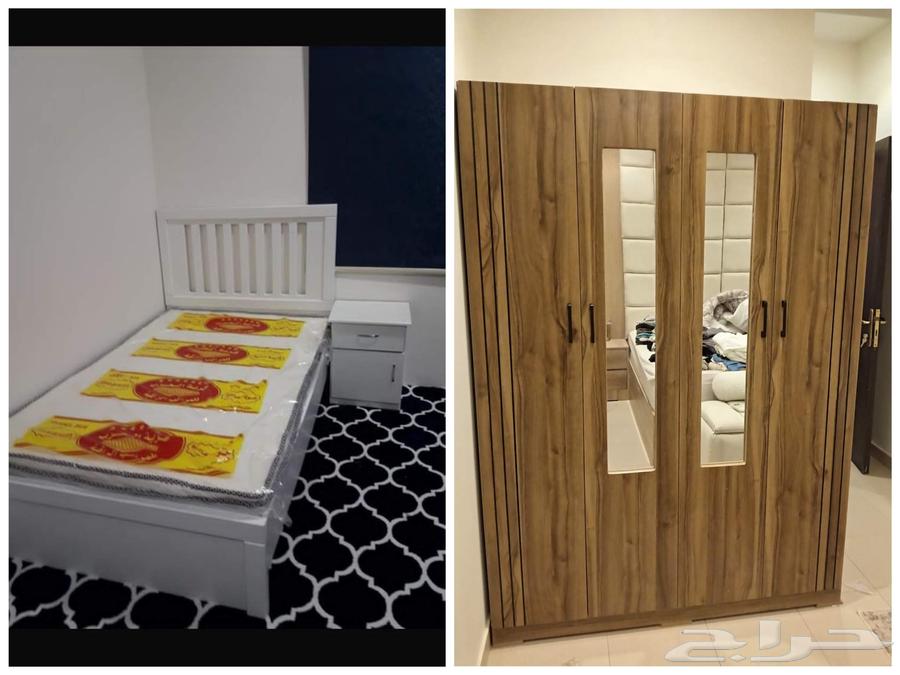 غرف نوم جديده جاهزه وأسره ودواليب جديده جاهزه64247162134659113