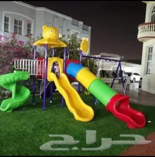 Outdoor slides and swings for gardens and schools that withstand sun heat64249066108930114