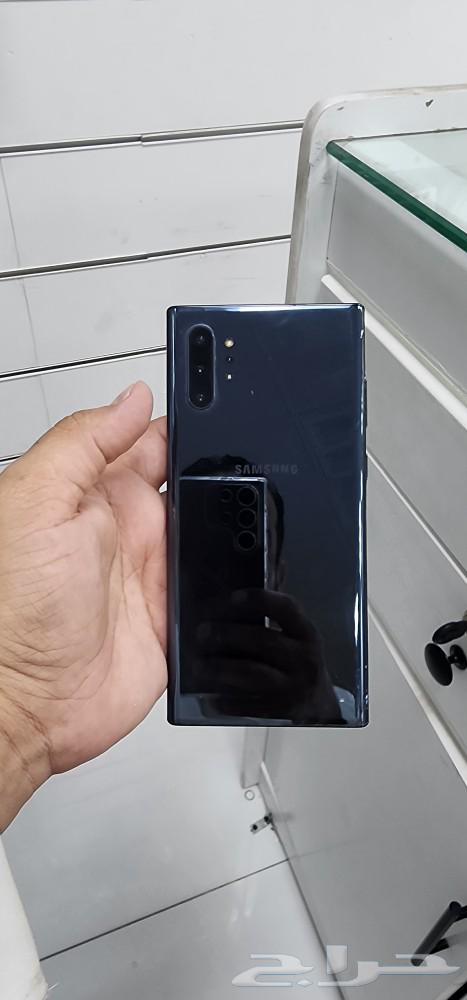Note 10 Plus phone, clean, nothing changed inside, back cover slightly cracked64246142215425111