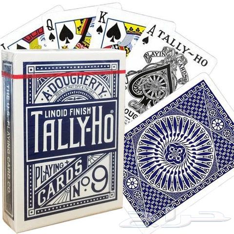 ورق لعب TALLY-HO أحمر و أزرق64252799732097112