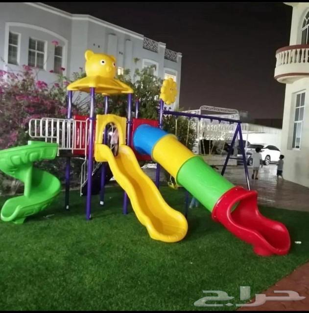 Outdoor slides and swings for gardens and schools that withstand sun heat64249066108930111