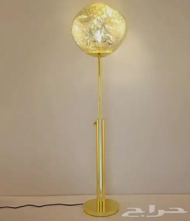 Gold decorative lighting, movable stand, 2 large and 1 small64235771927938111