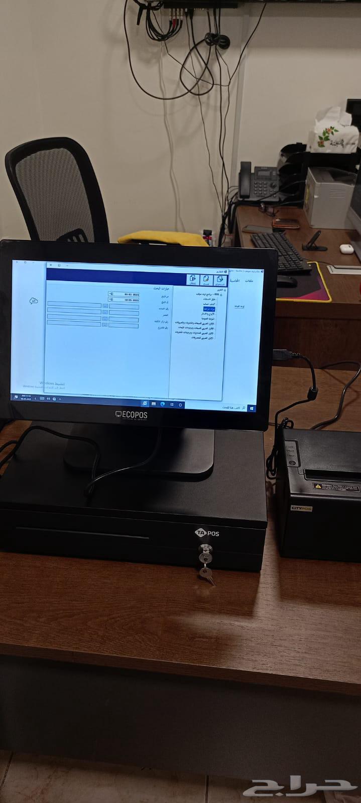 جهاز كاشير كاشير حلاقة كاشير تزيين نسائي كاشير لمس مطعم64248273031937112