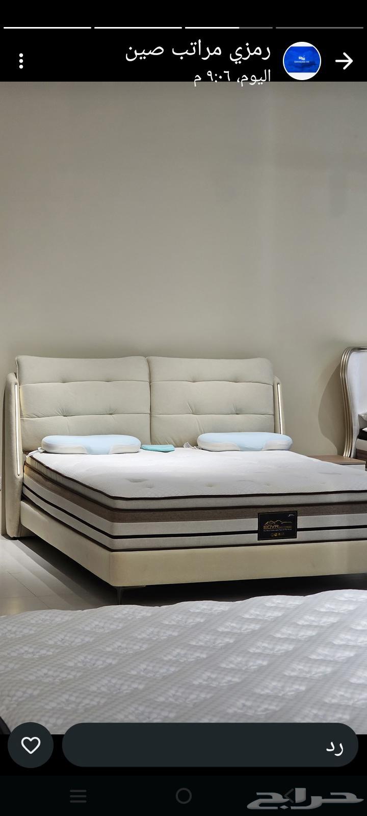 مراتب صيني فندقي طبقه طبي ممري فوم قماش جل بارد64235933251969110