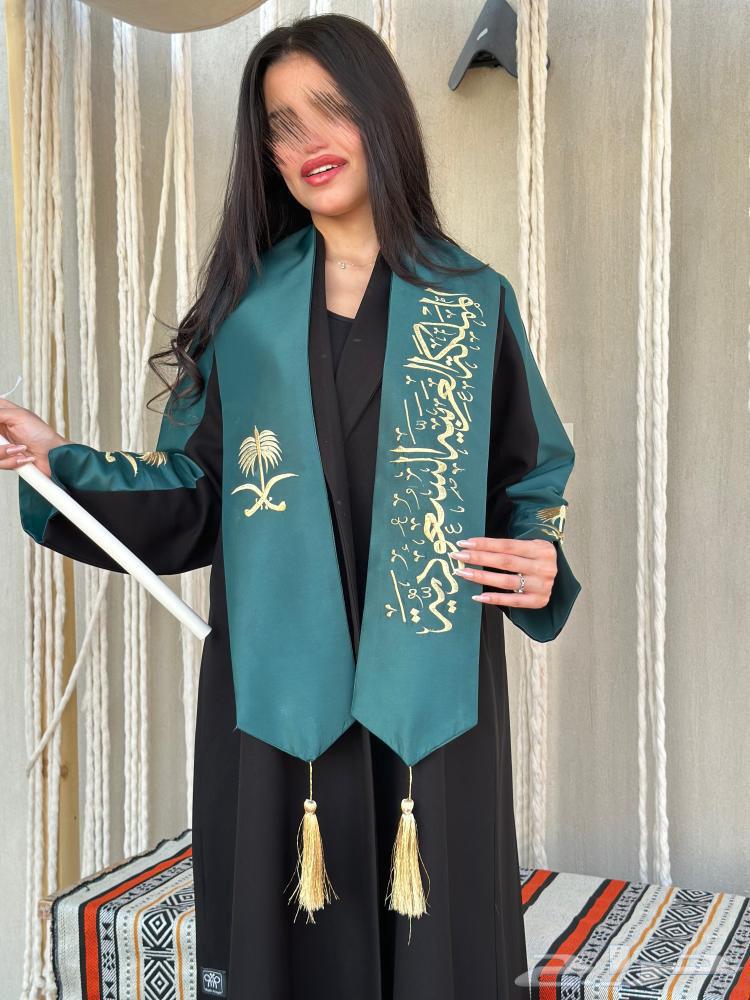 وصل جديدنا عباية الشموخ لليوم الوطني خامه كتان ناعمة64234284953217111