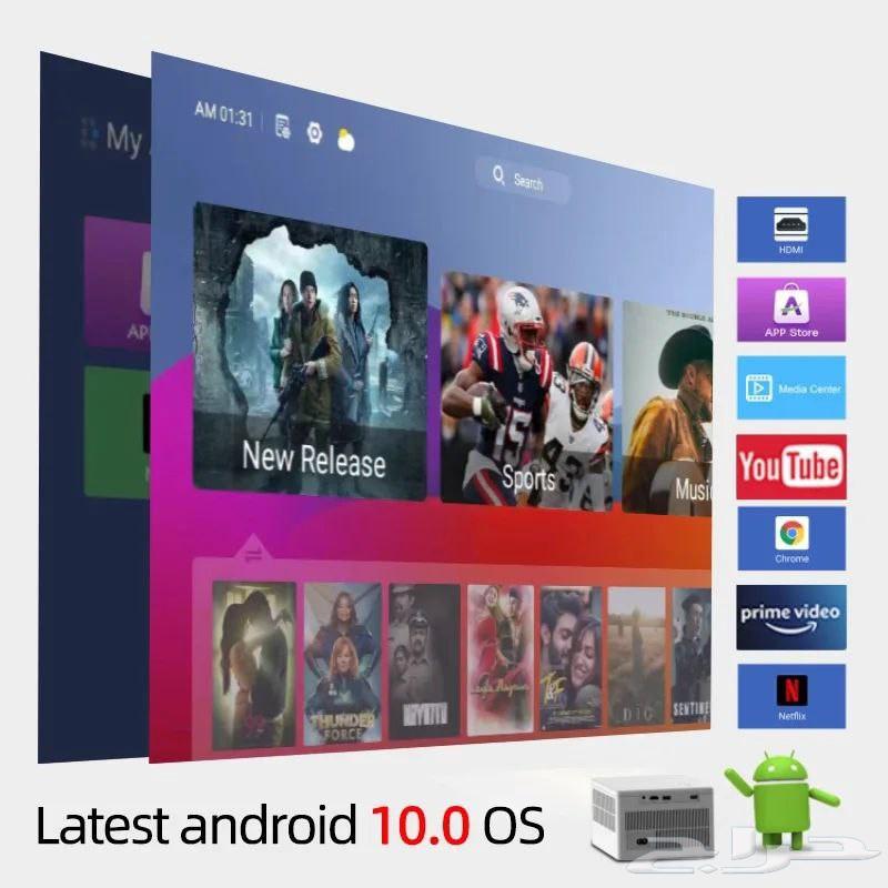 بروجكتر ذكي HD 720X1280 اندرويد متنقل للمعلم بوضوح عالي64233634908163114