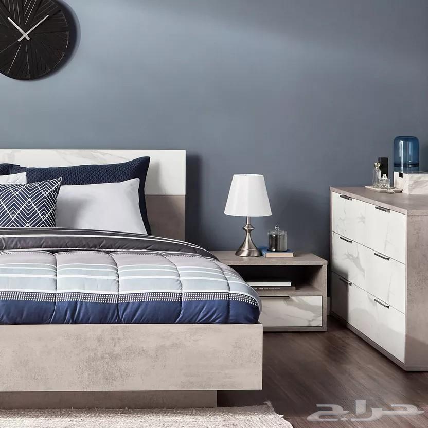 طقم غرفة نوم ايطالي بدون دولاب 2269 ريال جديد من هوم سنتر64236458484738111