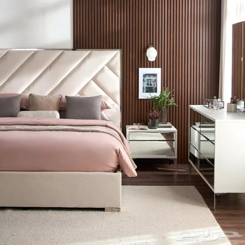 (كينج) طقم غرفة نوم كينج فاااخره جديد هوم سنتر64236671011330110