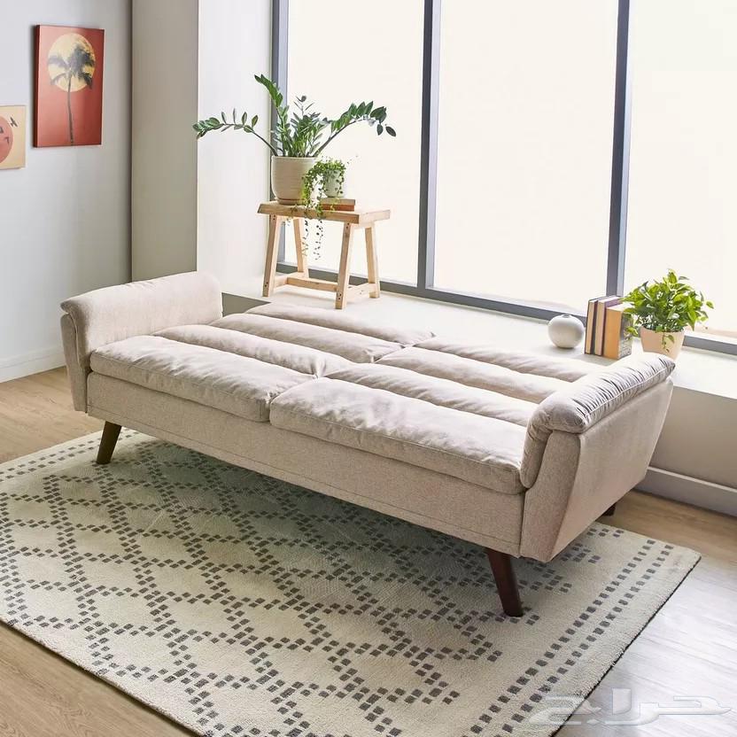 الحق اخر حبه كنبة سرير فاخره بمنافذ يو اس بي جديده هوم سنتر64236458770307113