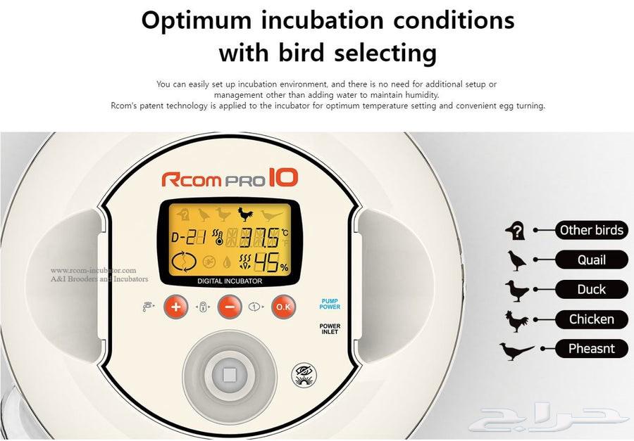 فقاسه rcom 10 pro الجديده تابي تمارا ويوجد توصيل مجاني64245969302914111