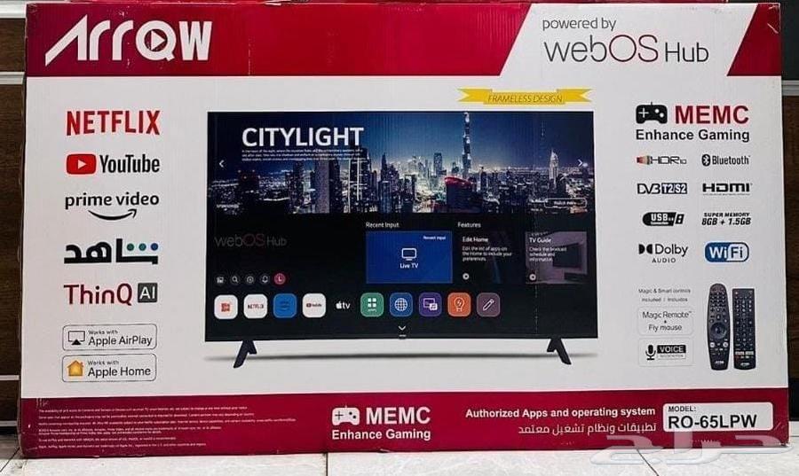 وصل حديثا   شاشات ارو نظام LG ويبوس اخر اصدار ريموتين فور64249244908290110