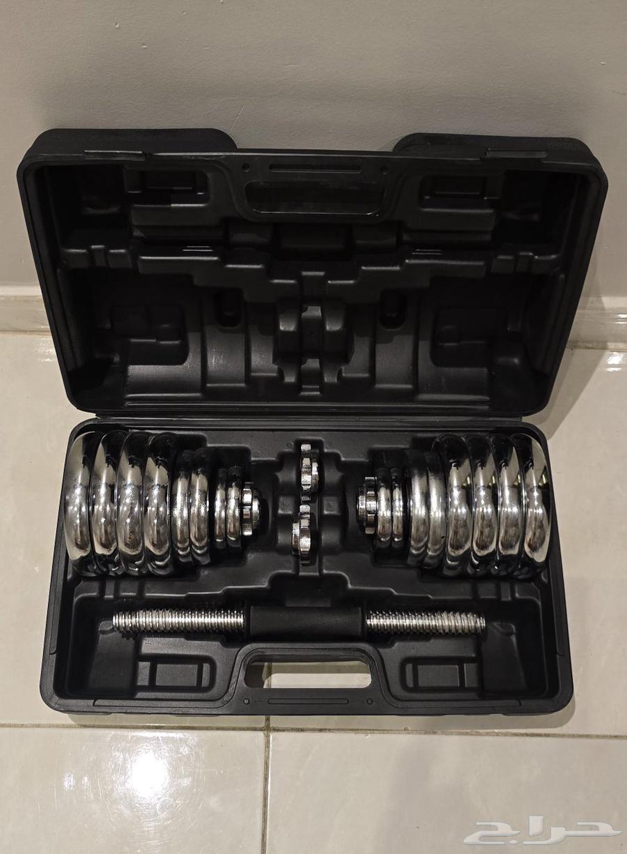 30 kg Weights and Curved Bar64246299577731110