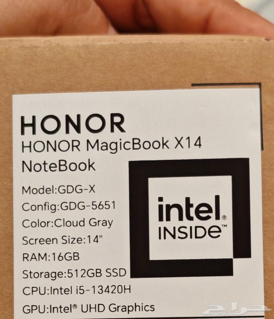 honor magicbook x14 2025 جديد بالكرتون64241934559875113