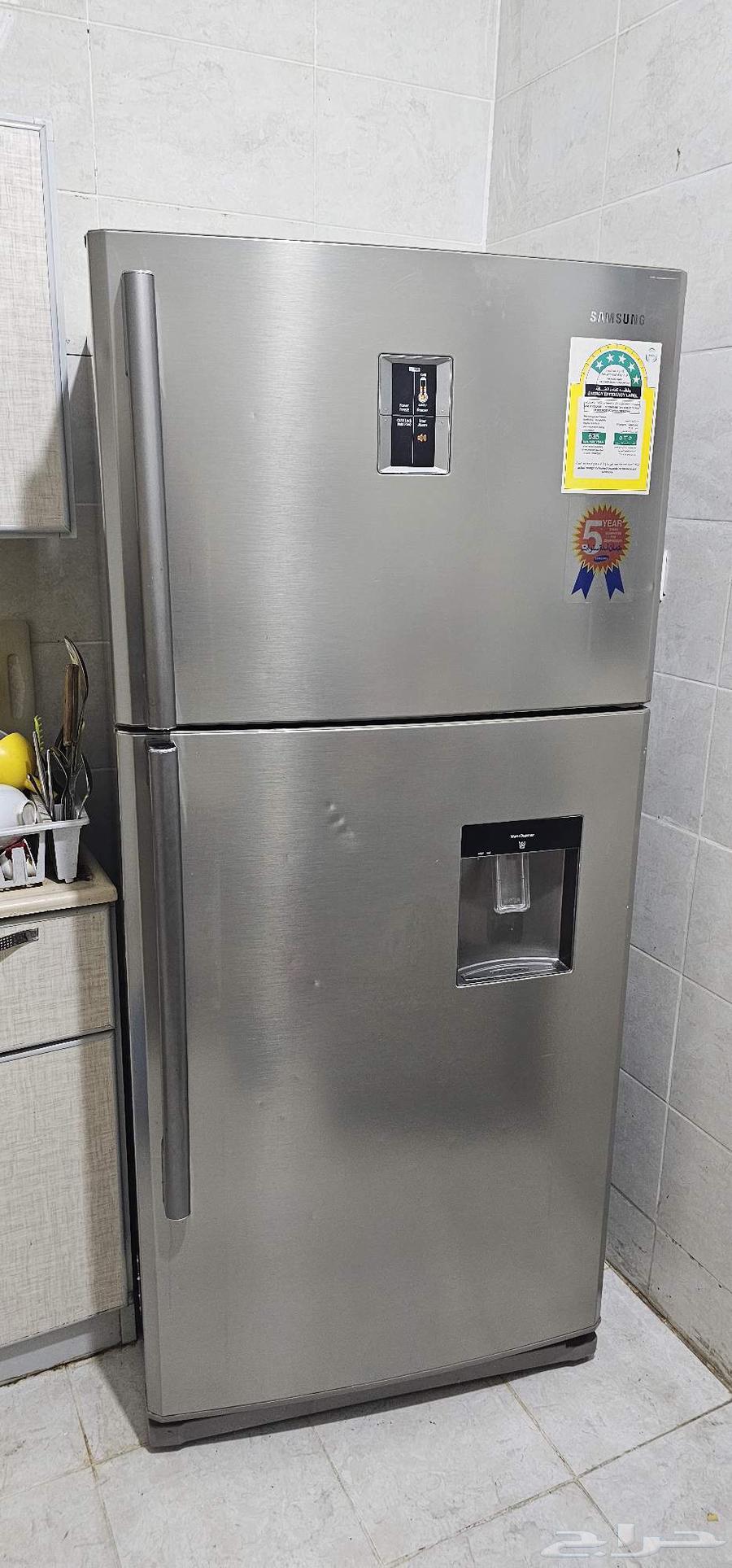 ثلاجة سامسونج 22قدم بحالة ممتازة64243896289283111