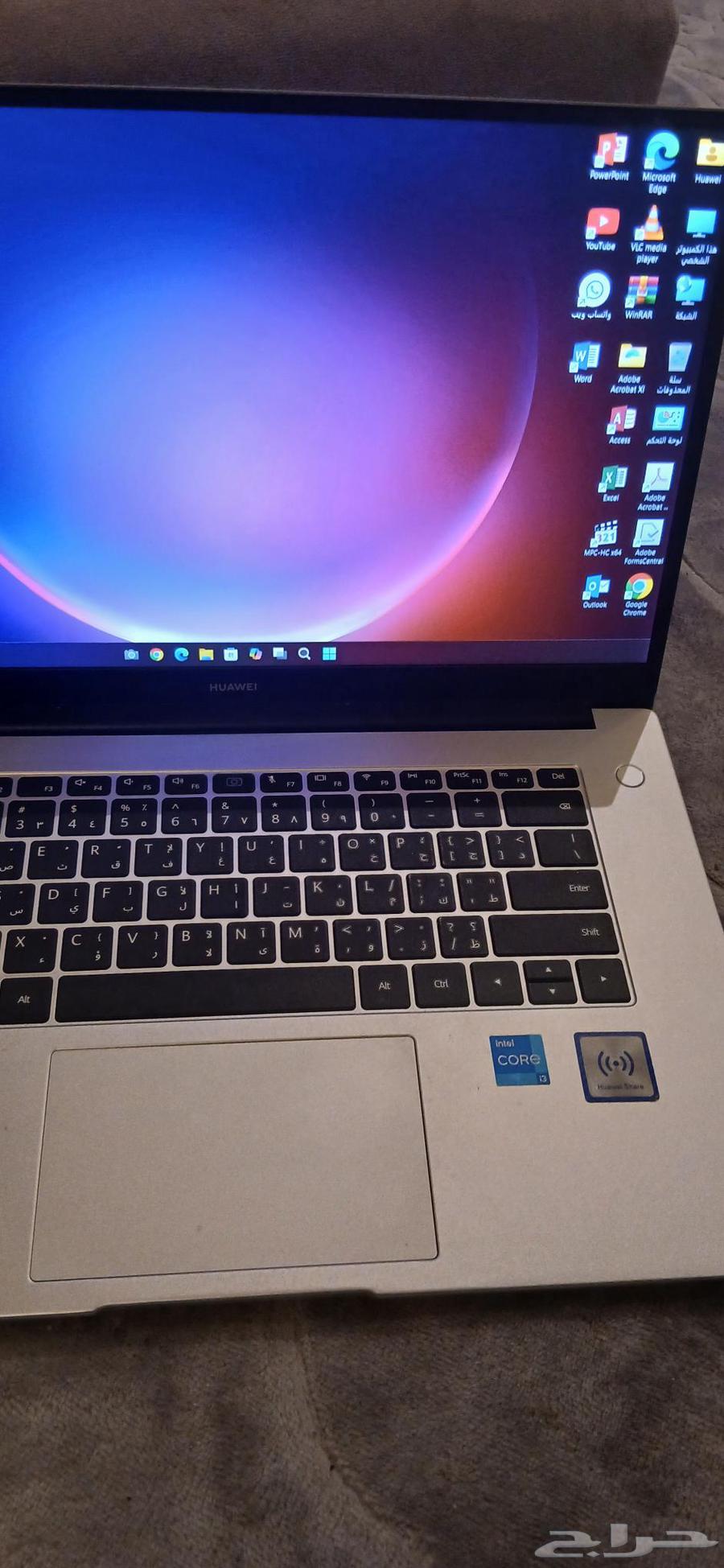 لابتوب هواوي المعالجI3 الجيل الحادي عشر الرام 8جيجابايت سعة64243023106563113