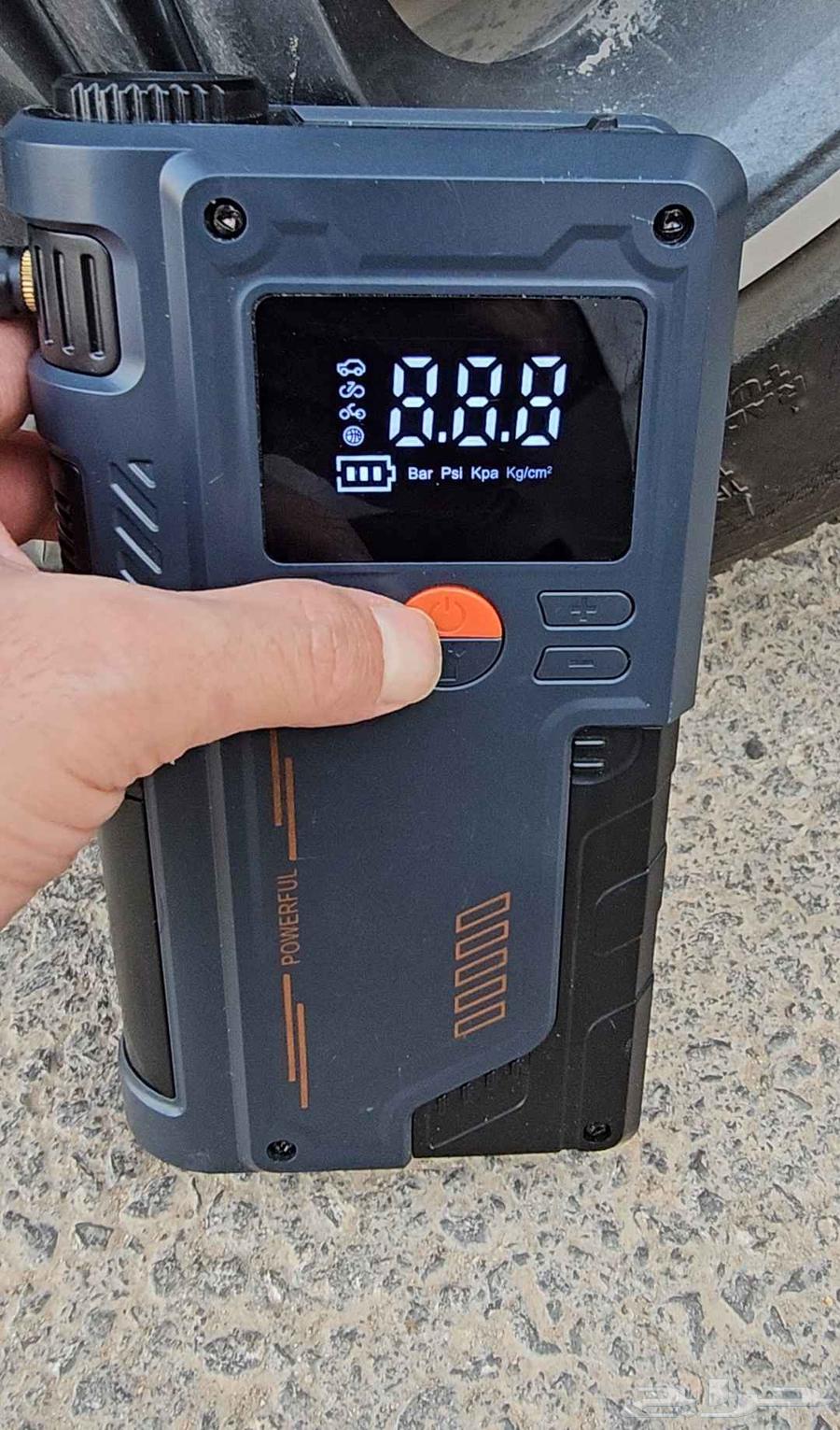 Tire inflator hero and savior in tight spots64423891121027110