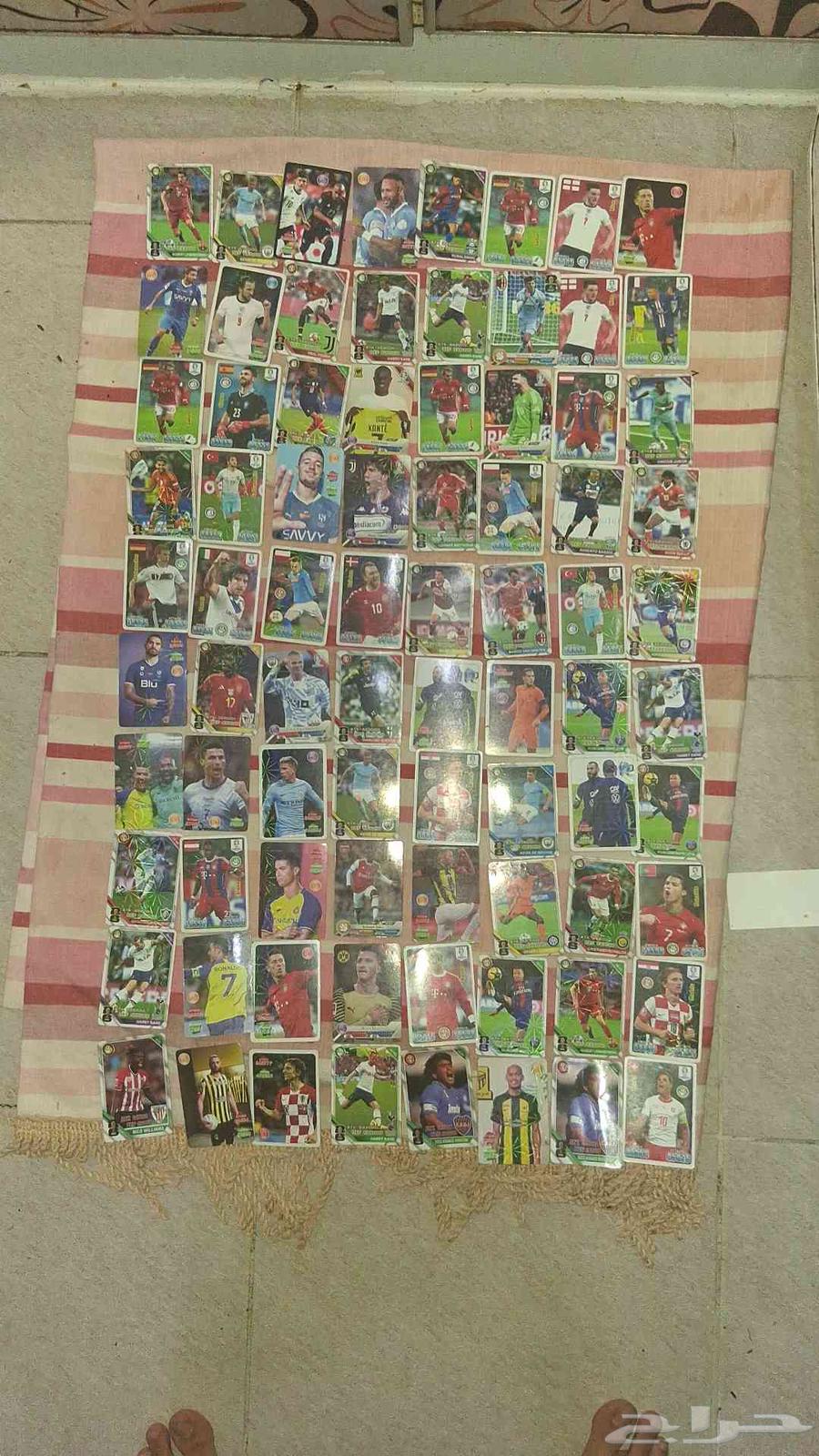 كروت لاعبين الثلاث حبات بريالين و العدد كامل ب 55 ريال64257224775682110