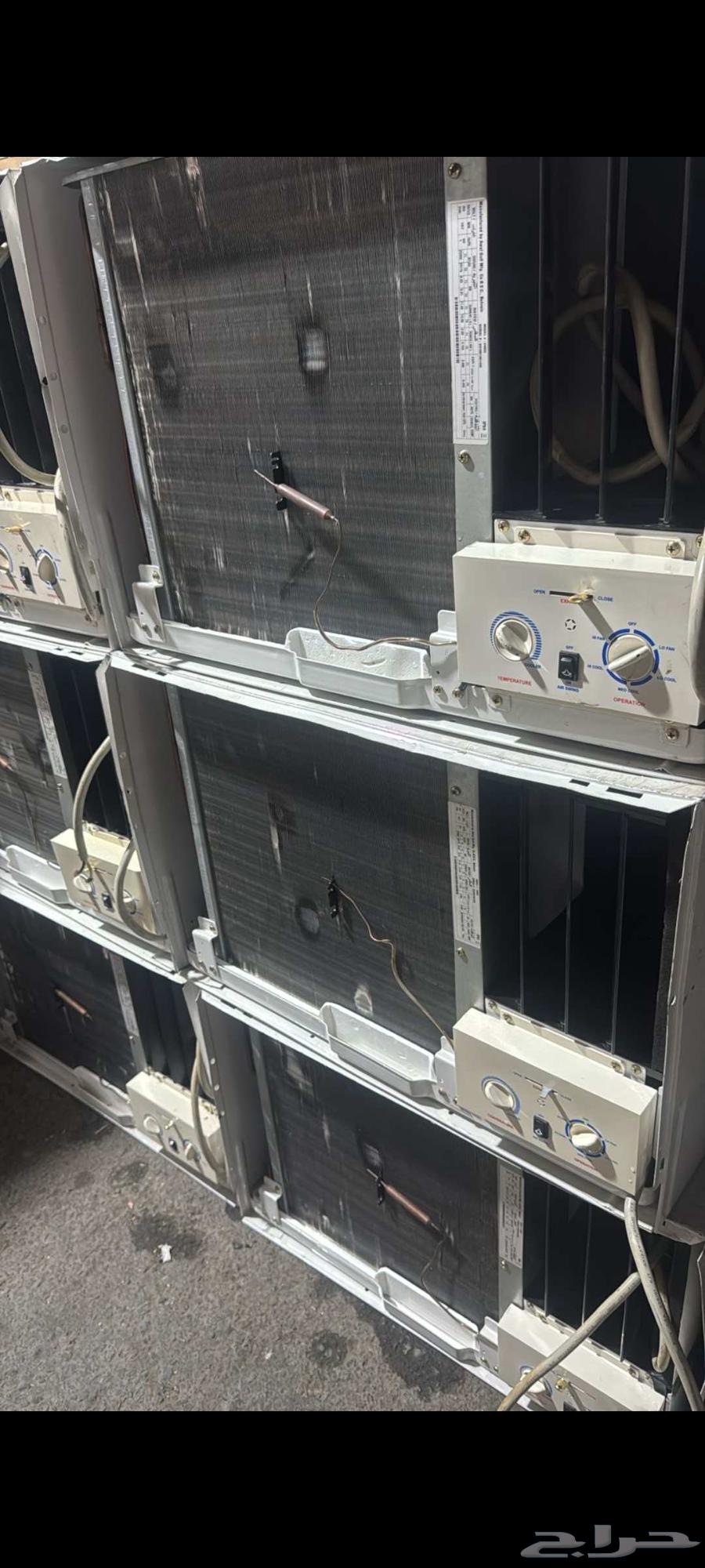 مكيفات شباك 24 ألف وحدة جنرال سوبر ماطور كبير استوك64257389354883111