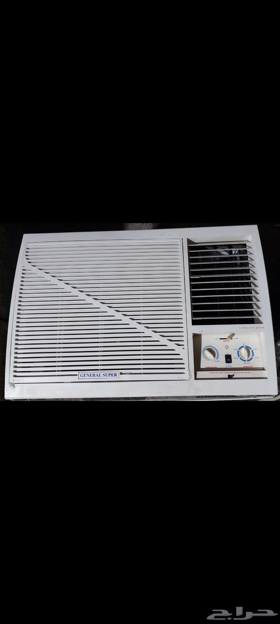 مكيفات شباك 24 ألف وحدة جنرال سوبر ماطور كبير استوك64257389354883110