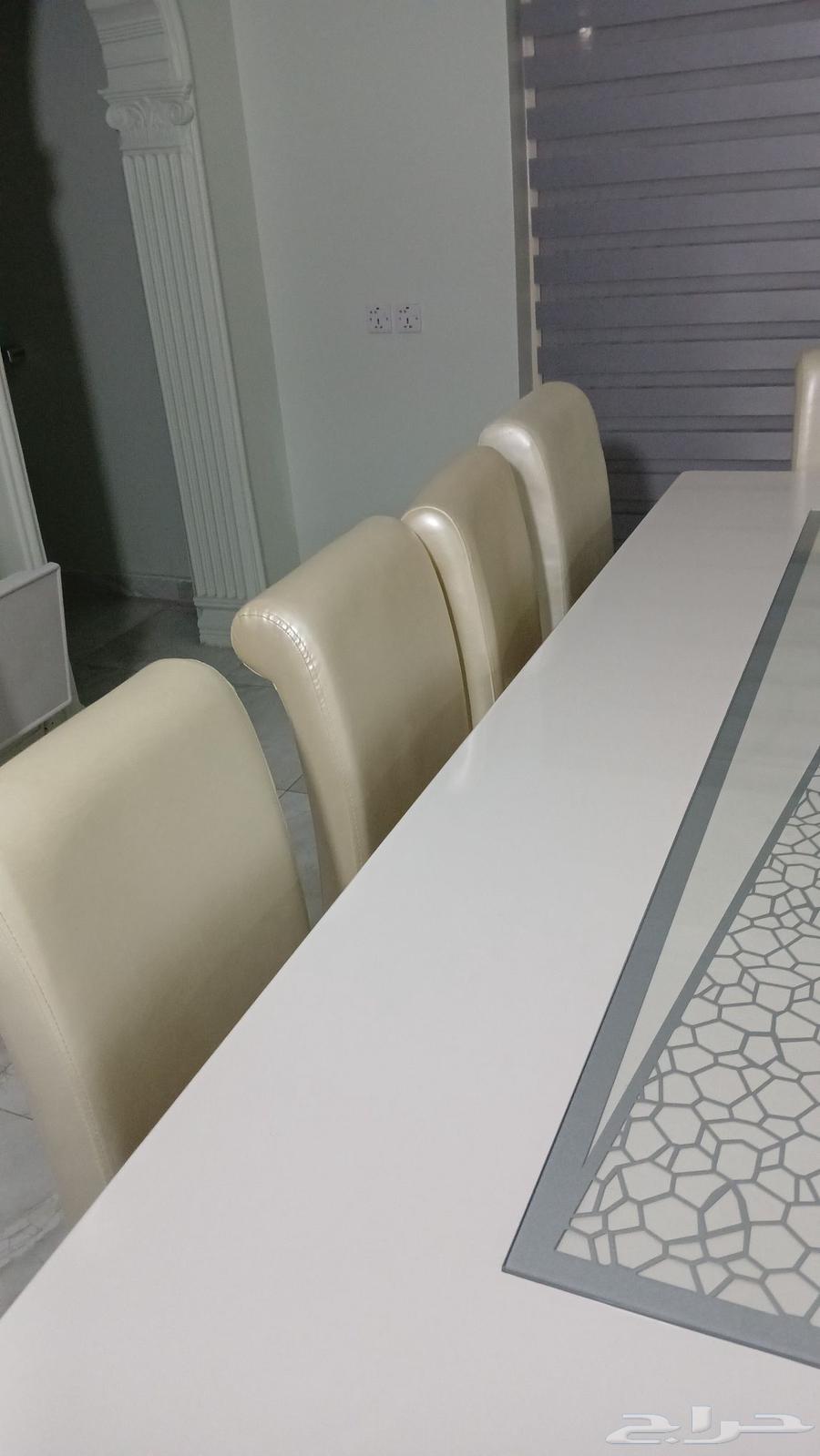 طاولة طعام 10 كراسي جلد64260786604290113