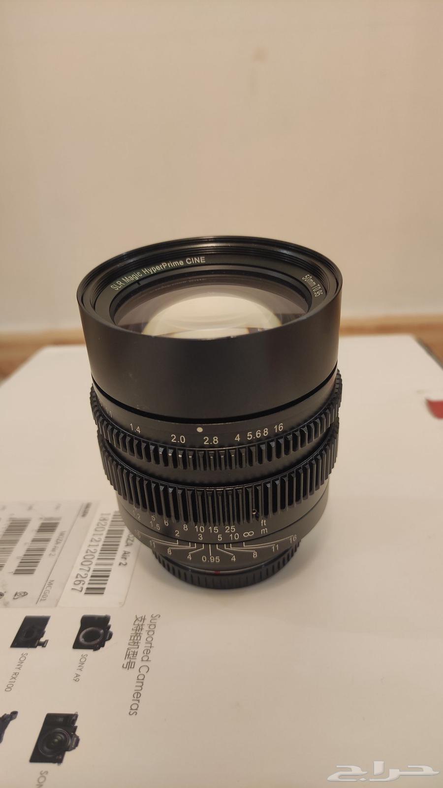 عدستان سينمائيتان وحامل كاميرا (Gimble)64265468287107114