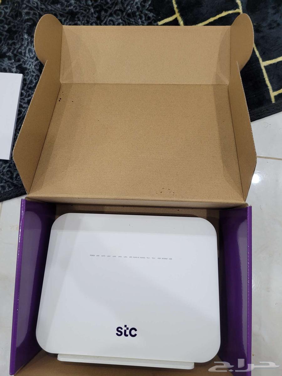 مودم نت فايبر stc مع كامل ملحقاته64259054428163110
