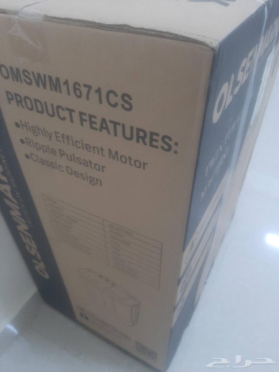 للبيع غسالة حوضين ب 400 ريال لم تفتح ولم تخرج من الكرتونية64256760008194114