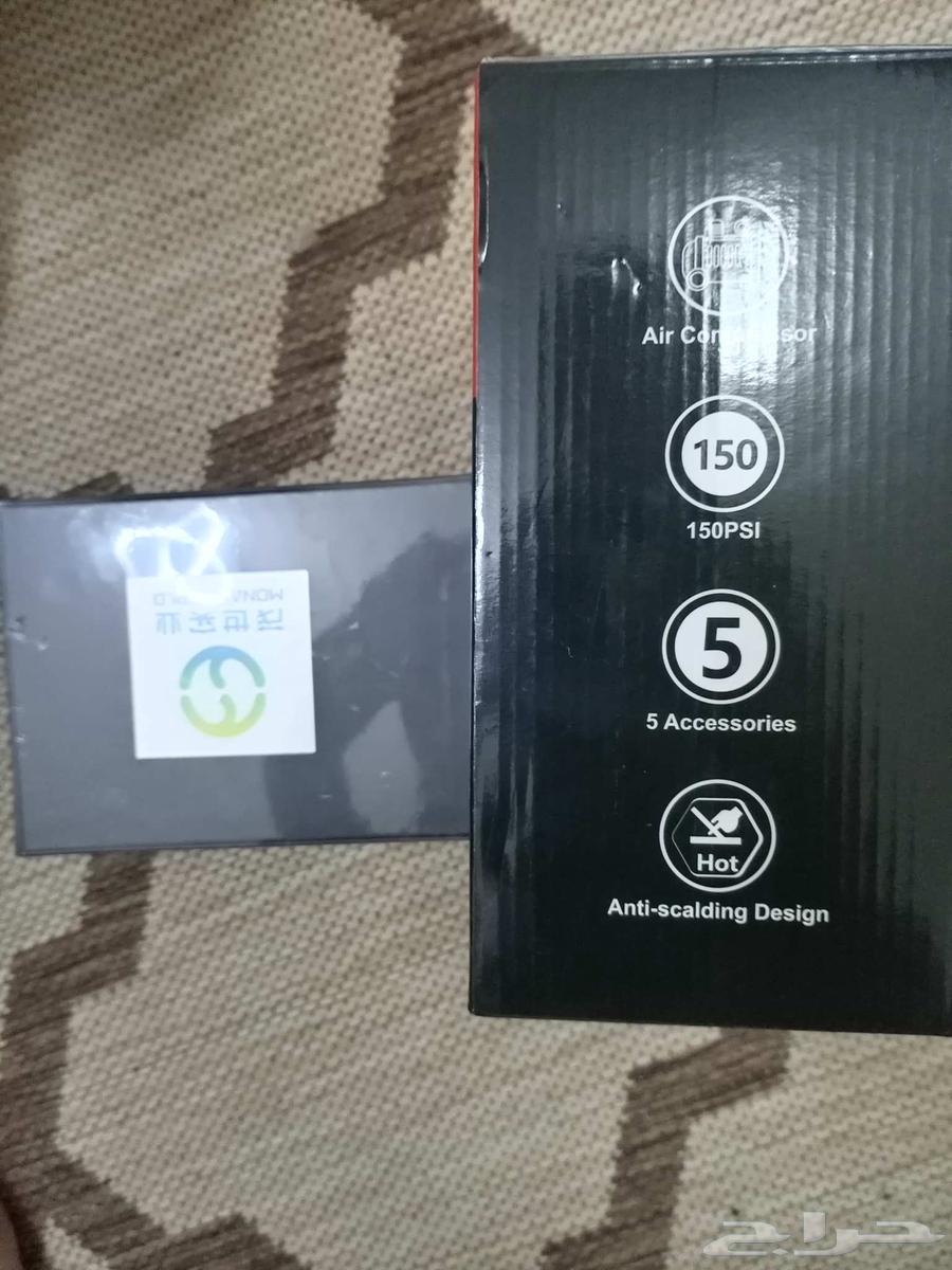 منفاخ اطارات مع اشتراك بطاريه ويوجد منفاخ هوا للنار والتنظيف64420580294658112