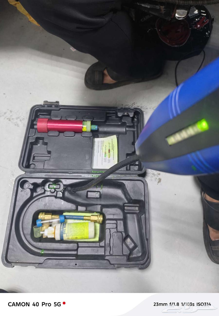 جهاز ليزر لفحص تهريب الفريون مستعمل ممكن شهر الضمان ساري64428133533825113