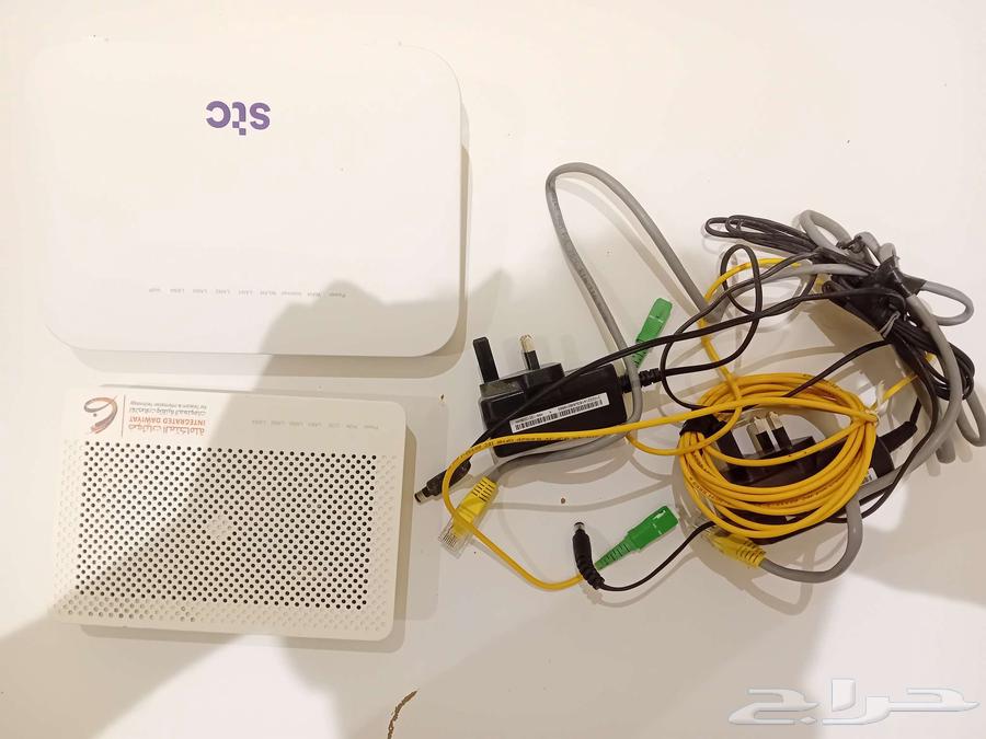 مودم فايبر stc ممتاز جديد مستخدم سنتين64260422184707111