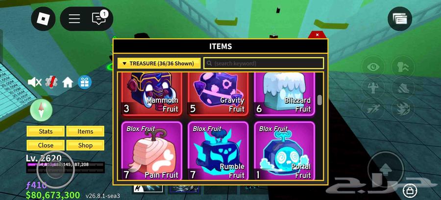 حساب بلوكس فروت ماكس باونتي وفيه كل شي ولقب يوتيوبر64257562719105111