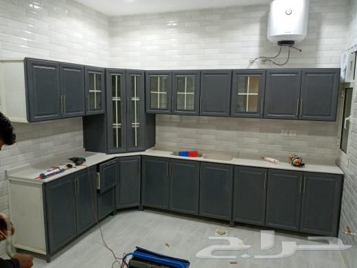 مطابخ جديده جاهزه 5 متر و60 س حرف ال صاج كل الالوان64266328373249113